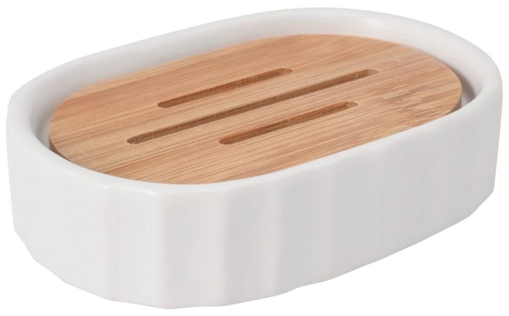 Suport pentru sapun Nice Sea KIDO alb