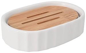 Suport pentru sapun Nice Sea KIDO alb