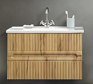 Dulap sub lavoar Martat Duo 80cm Stejar (Bej)