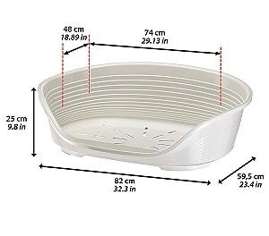 Pat pentru caine Ferplast SIESTA DELUXE 8 Grey