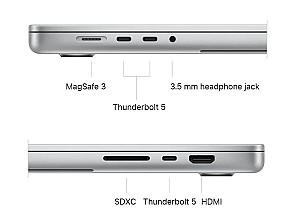 Laptop Apple MacBook Pro 16.2 MX2U3RU/A Silver