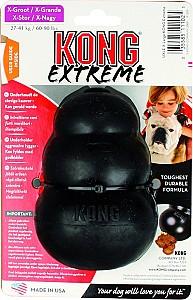 Jucarie pentru caine Flamingo KONG Extreme Large Black