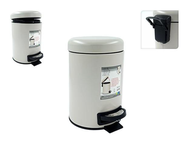 Cos de gunoi Tendance cu pedala 3l gri