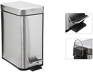 Cos de gunoi Five Poubelle 5l argintiu