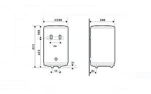 Boiler electric Atlantic O’Pro Slim 30 L PC