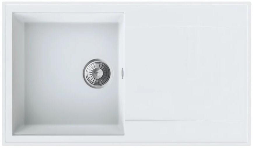 Chiuveta de bucatarie Milo Indygo IND.M.1KDO-A Magnesia White