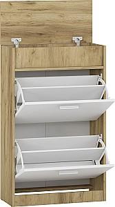 Dulap pentru incaltaminte MG-Plus Sydney Kraft Auriu/Alb