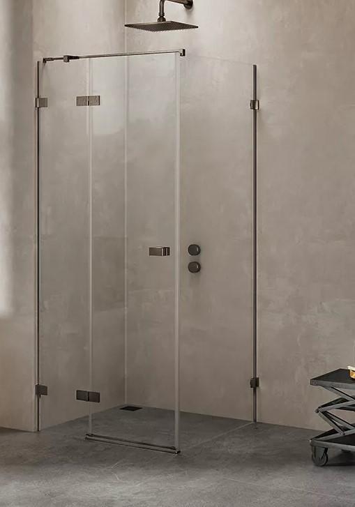 Cabina de dus New Trendy Avexa Gunmetal 90x90x200 1/R EXK-3356