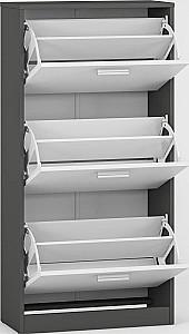 Dulap pentru incaltaminte MG-Plus Brisbane Grafit(Gri)/Alb