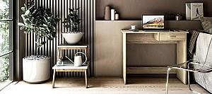 Masa de birou MG-Plus Nano Stejar Sonoma