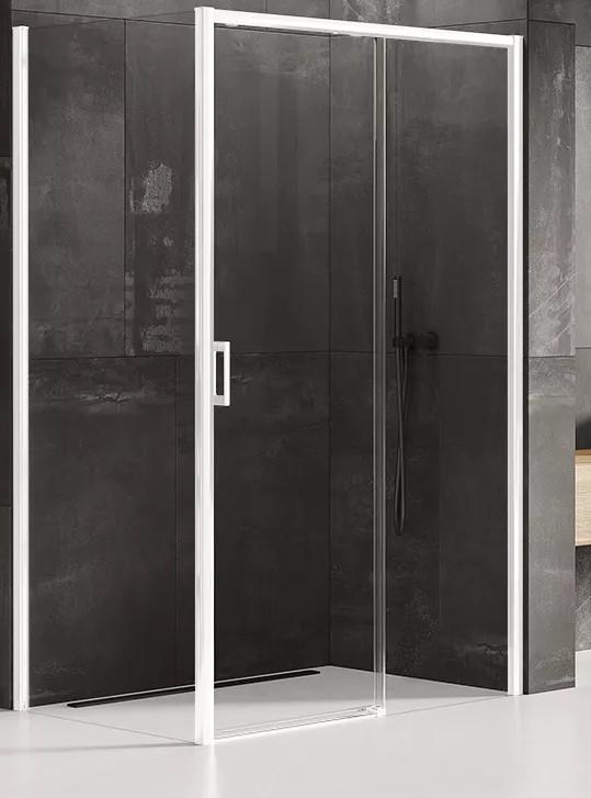 Cabina de dus New Trendy Prime White R Quadrant 100x80x200 Hinged D-0401A/D-0219B