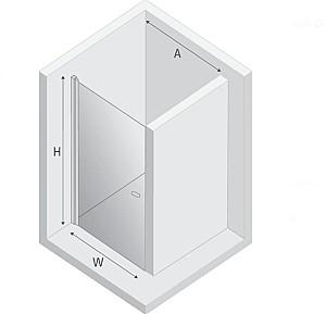 Usa de dus New Trendy Superia Black 90×195 6mm D-0333A