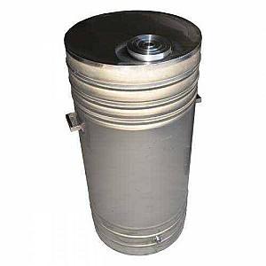 Butoi de inox Tehno Ms cu capac 180l