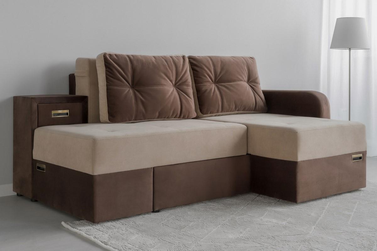 Canapea coltar IM Madrid Dream Velvet 202.13 (Bej) / 202.17 (Maro)