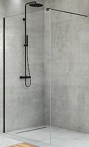 Paravan de dus New Trendy Velio Black D-0145B 120x200x8mm (18447)