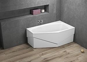 Cadă de baie Polimat Marika 140x80 Right  (15486)