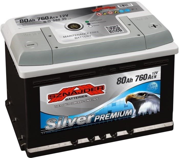 Acumulator auto Snaider SNAIDER 85 Ah LB Silver Premium
