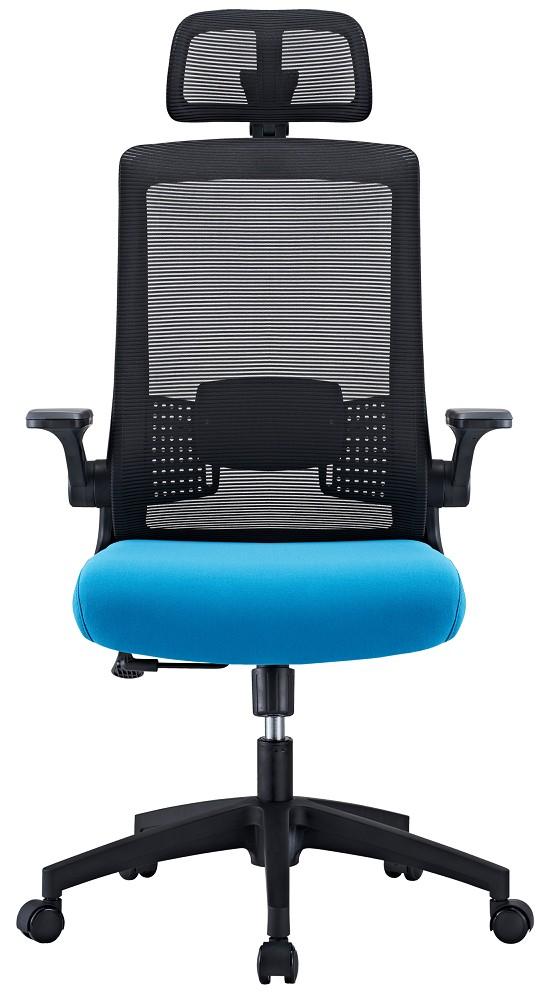 Fotoliu de birou CUSTÓ Santander Albastru