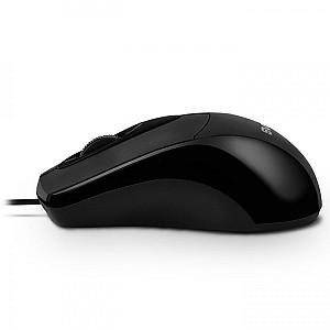 Mouse SVEN RX-110 Black Optical Mouse USB