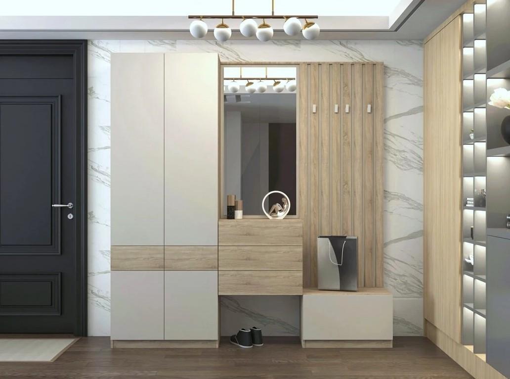 Antreu Yasen Verto Stejar Sonoma / Cașemir (Bej)