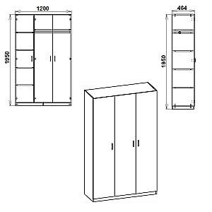 Dulap KompaniT 15 Stejar Sonoma (Bej)