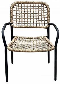 Set mobila de gradina Sonmez Polirattan Bej