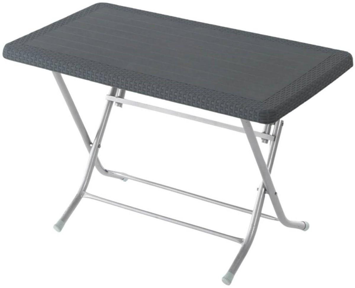 Masa de gradina Sonmez Zeugma Rattan 70x120 Antracit