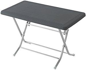 Masa de gradina Sonmez Zeugma Rattan 70x120 Antracit