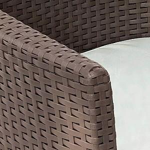 Set mobila de gradina Sonmez Capri Star Mocca (maro)