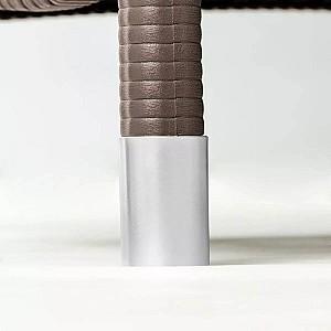 Set mobila de gradina Sonmez Capri Star Mocca (maro)