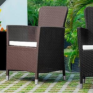 Set mobila de gradina Sonmez Capri Star Mocca (maro)