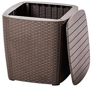 Set mobila de gradina Sonmez Ferrara Star Wengue (maro)