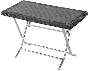 Masa de gradina Sonmez Zeugma Rattan 70x120 Maro