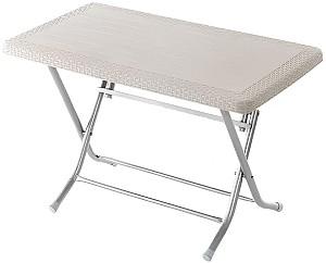 Masa de gradina Sonmez Zeugma Rattan 70x120 Bej