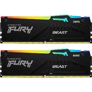 Memorie operativa RAM Kingston FURY Beast RGB 16GB (KF560C30BBEAK2-16)