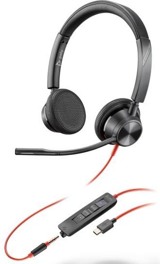Casti Poly Blackwire 3325-M USB-С