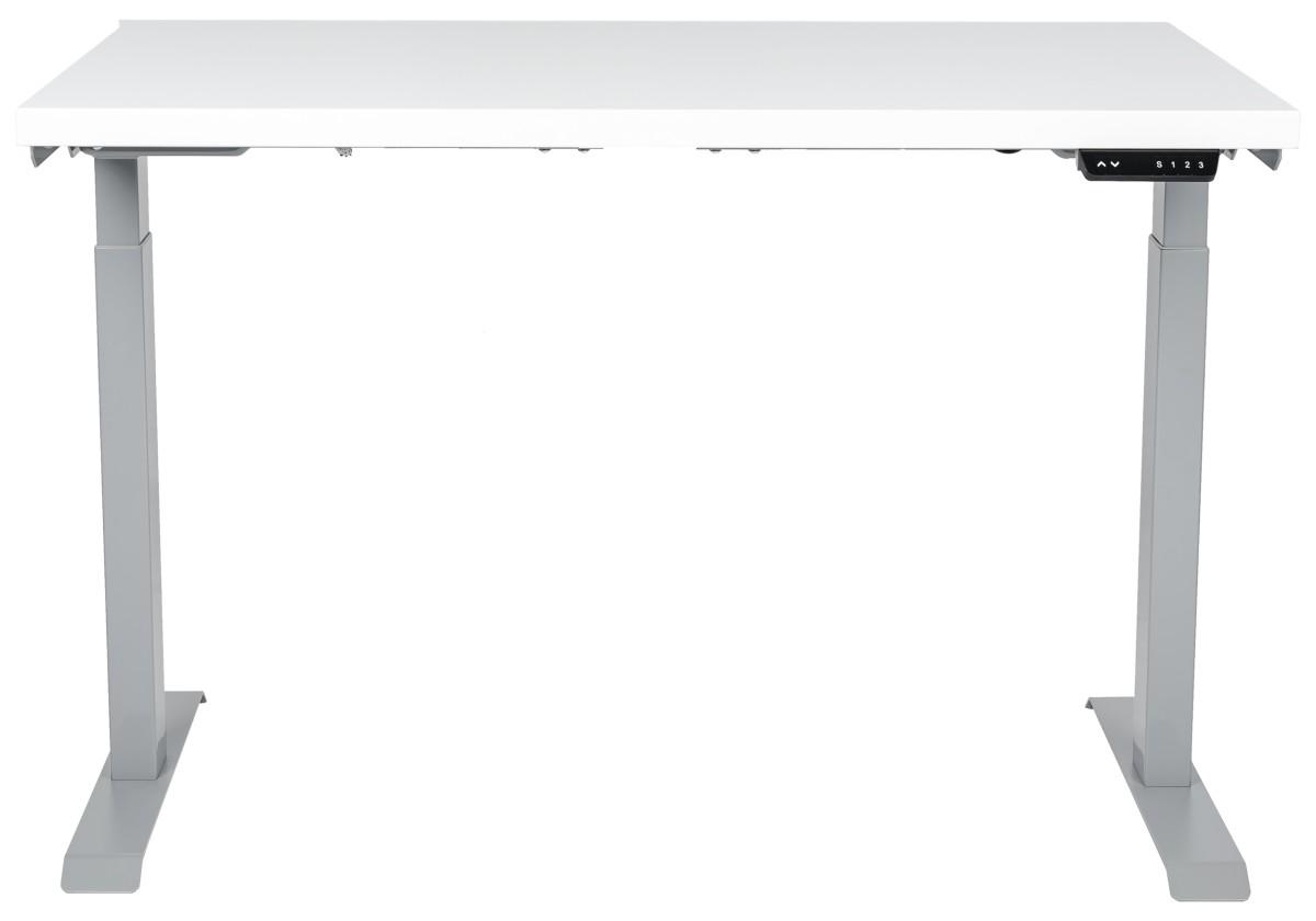 Masa de birou CUSTÓ FlexiDesk Alb/Antracit (Gri) 160x70 cm