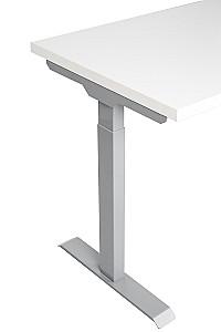 Masa de birou CUSTÓ FlexiDesk Alb/Antracit (Gri) 160x70 cm