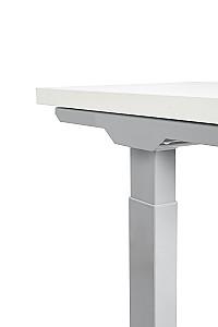 Masa de birou CUSTÓ FlexiDesk Alb/Antracit (Gri) 140x70 cm