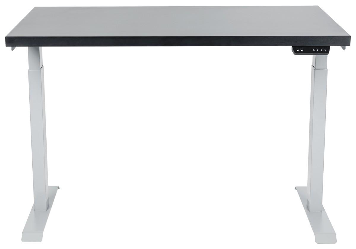 Masa de birou CUSTÓ FlexiDesk Negru/Antracit (Gri) 120x70 cm