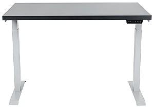 Masa de birou CUSTÓ FlexiDesk Negru/Antracit (Gri) 120x70 cm