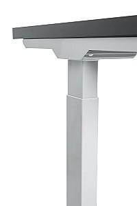 Masa de birou CUSTÓ FlexiDesk Negru/Antracit (Gri) 120x70 cm