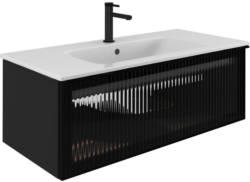 Dulap sub lavoar Orka Urban 101 Black