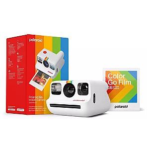 Aparat foto instant Polaroid Instant Camera GO Gen 2 Everything Box + Color Films 16 Sheets White