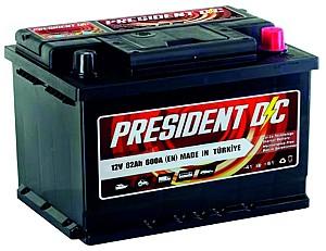 Acumulator auto PRESIDENT 62 AH L2B