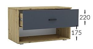 Antreu Confort-NV Urban Nr.1 Stejar Artizan / Antracit