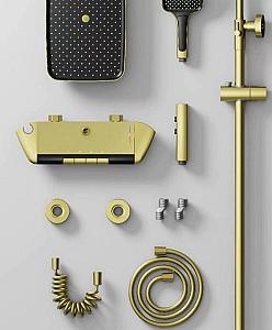 Set de duș ISink Gold (130598G)