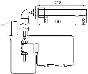 Baterie pentru lavoar Ferro Sensor BORA BBB121S