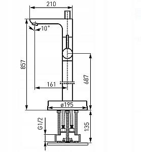 Baterie cada Ferro FIESTA BFI11A