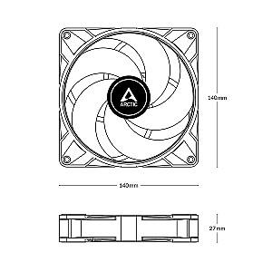 Cooler procesor Arctic P14 Max White (ACFAN00304A)